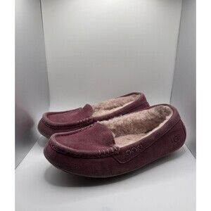 UGG Women's Pink Slip-On Moccasins, Size US 5